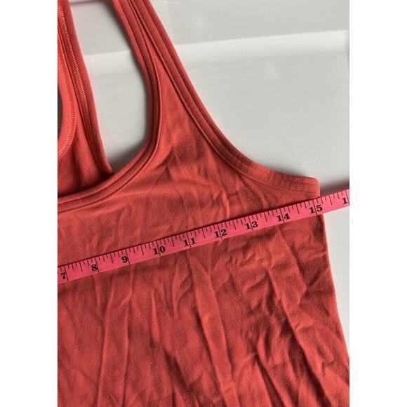 Lululemon Cool Racerback Tank Top Coral Yoga Running Gym Athletic Lightweight - Picture 4 of 6